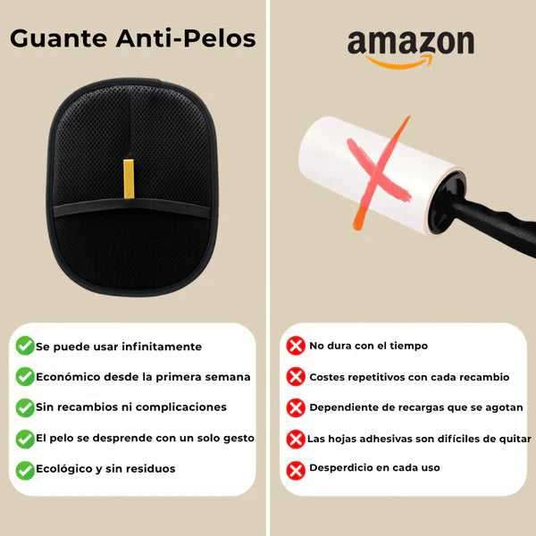 Guante Anti-Pelos Reutilizable